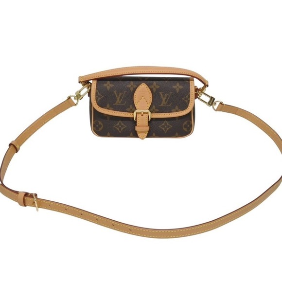 Louis Vuitton Handbags - LOUIS VUITTON diane shoulder handbag Monogram brown